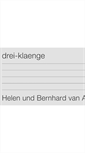 Mobile Screenshot of drei-klaenge.de